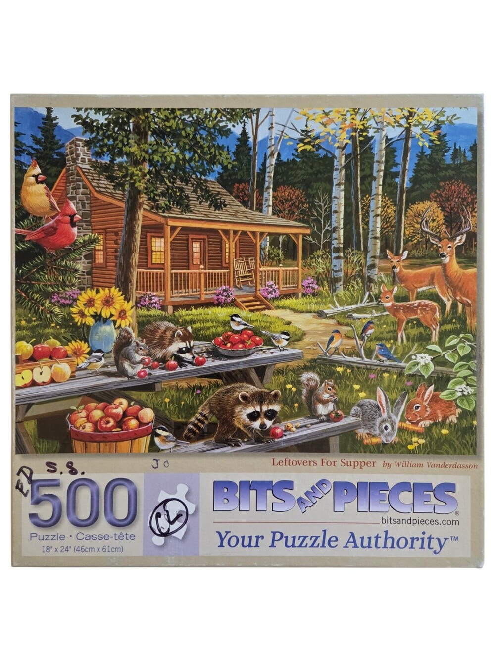 Bits And Pieces - Leftovers For Supper - 500 Piece Jigsaw Puzzle
